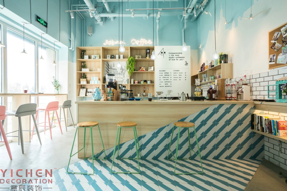 甜品店前臺(tái)裝修實(shí)景圖