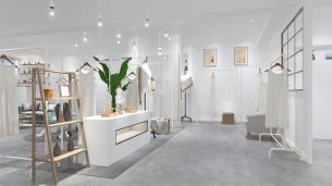 小清新服裝店裝修效果圖