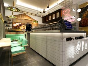 商場(chǎng)甜品店裝修效果圖