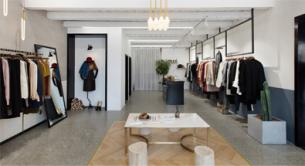 復(fù)古個性服裝店裝修效果圖