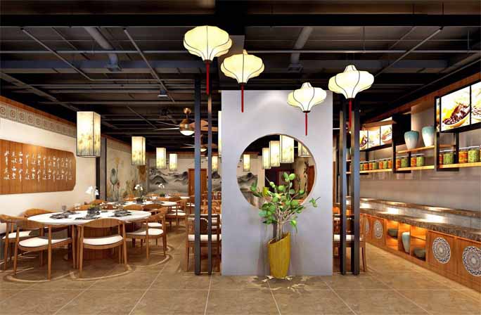 花瑤古寨餐飲店裝修工程完工
