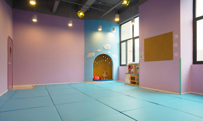 幼兒園活動(dòng)室效果圖