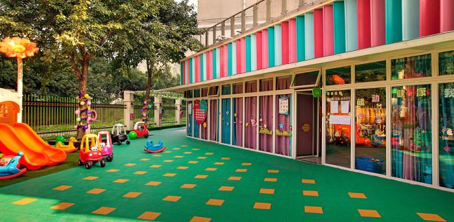 幼兒園室外圖片