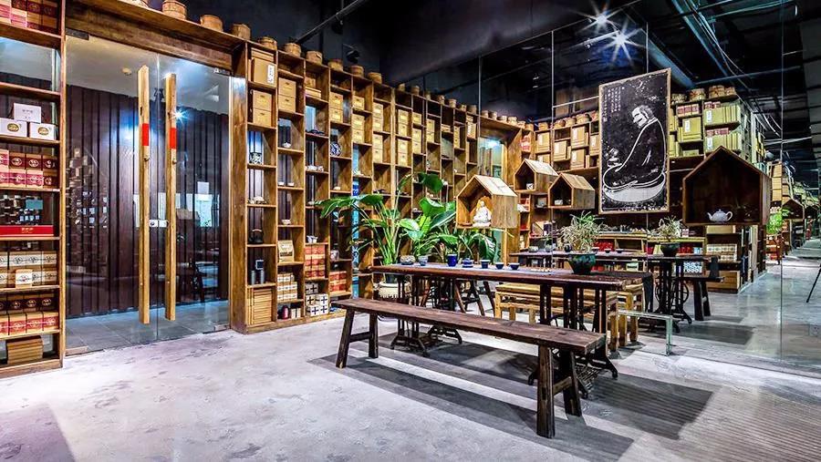 店面裝修傳統(tǒng)茶館