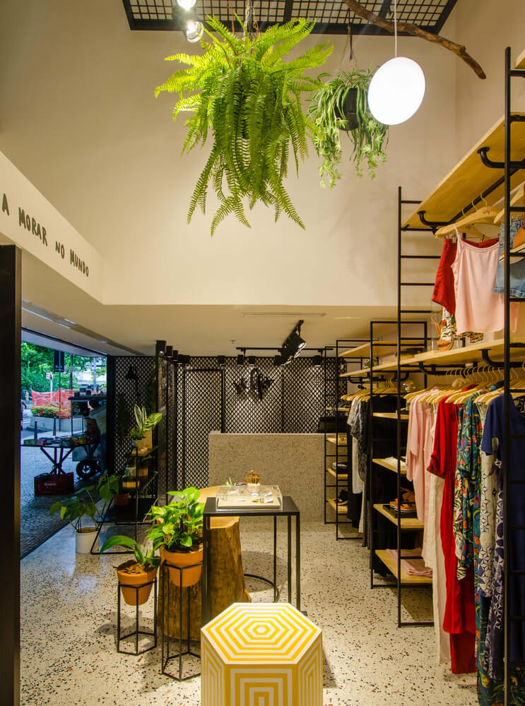 品牌服裝店收銀裝修效果圖
