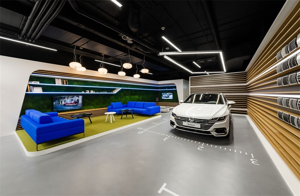汽車展廳設計裝修效果圖