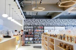 面包烘焙店裝修效果圖