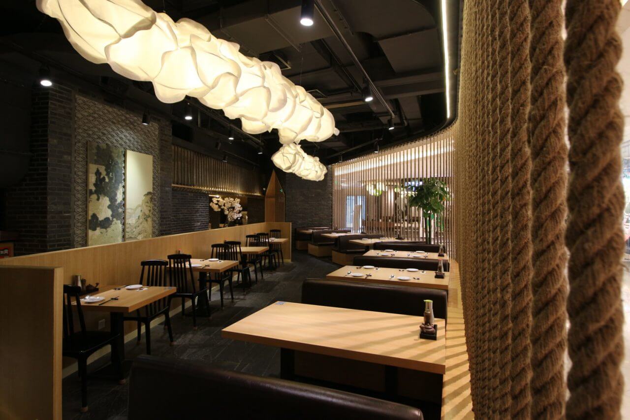 日式餐廳裝修效果圖
