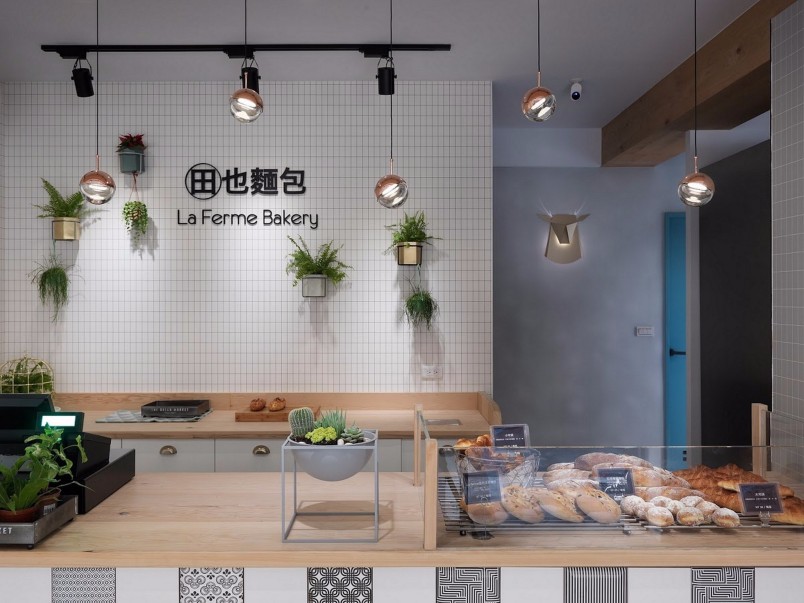 田也麵包鋪烘焙店裝修效果圖片
