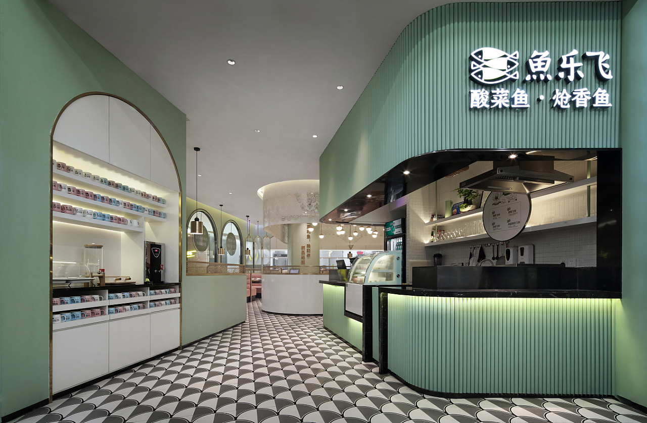 長(zhǎng)沙酸菜魚餐廳裝修設(shè)計(jì)