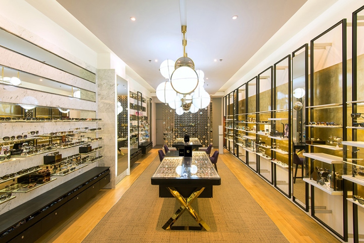 Luxoptiq眼鏡店設計裝修效果圖