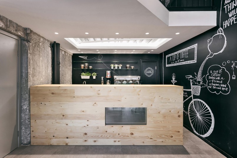 COFFEE咖啡館簡(jiǎn)單裝修實(shí)景圖