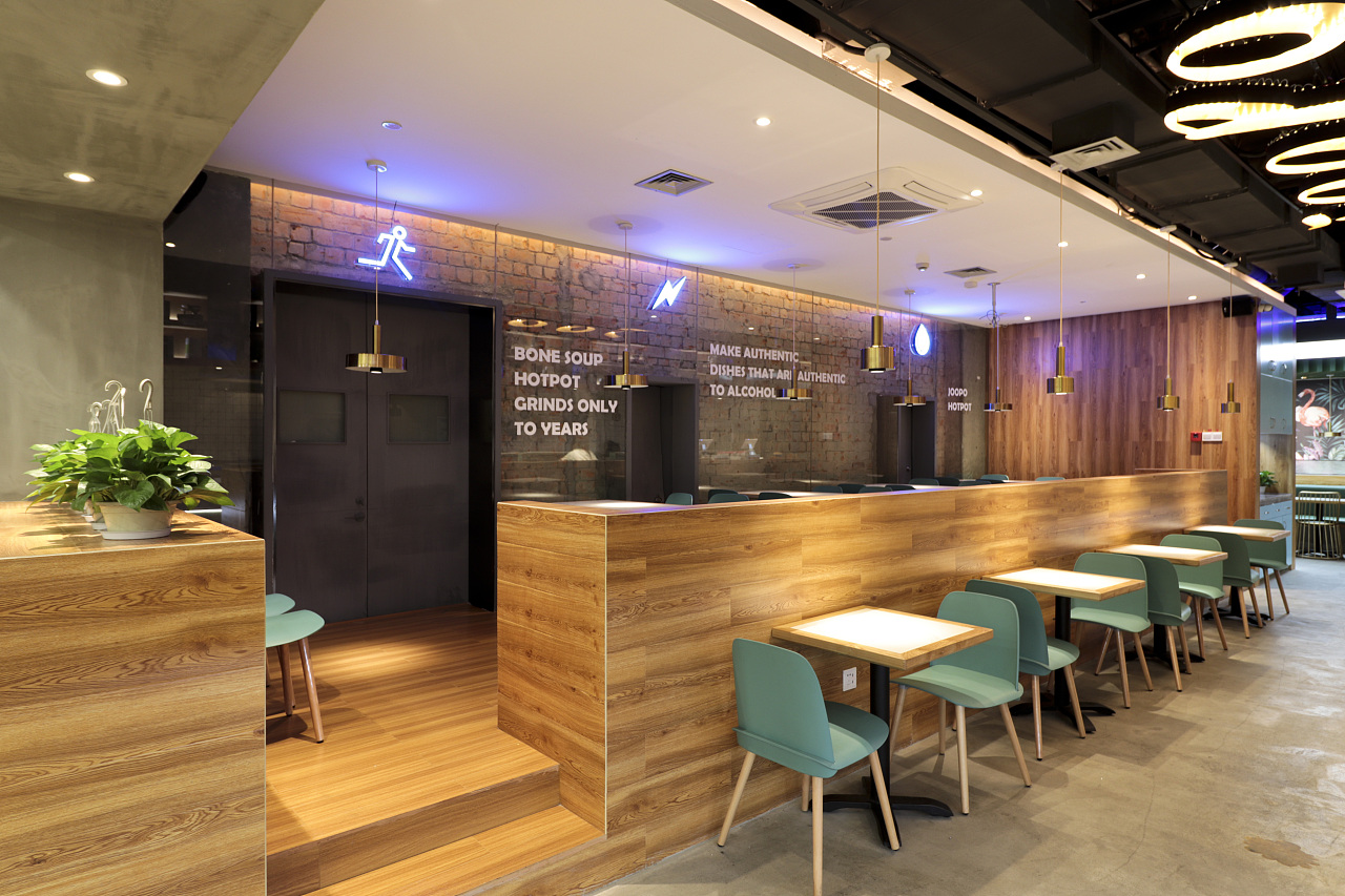 麻辣燙餐廳裝修效果圖4