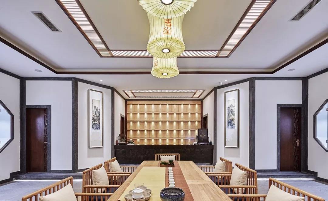 茶藝館裝修效果圖1