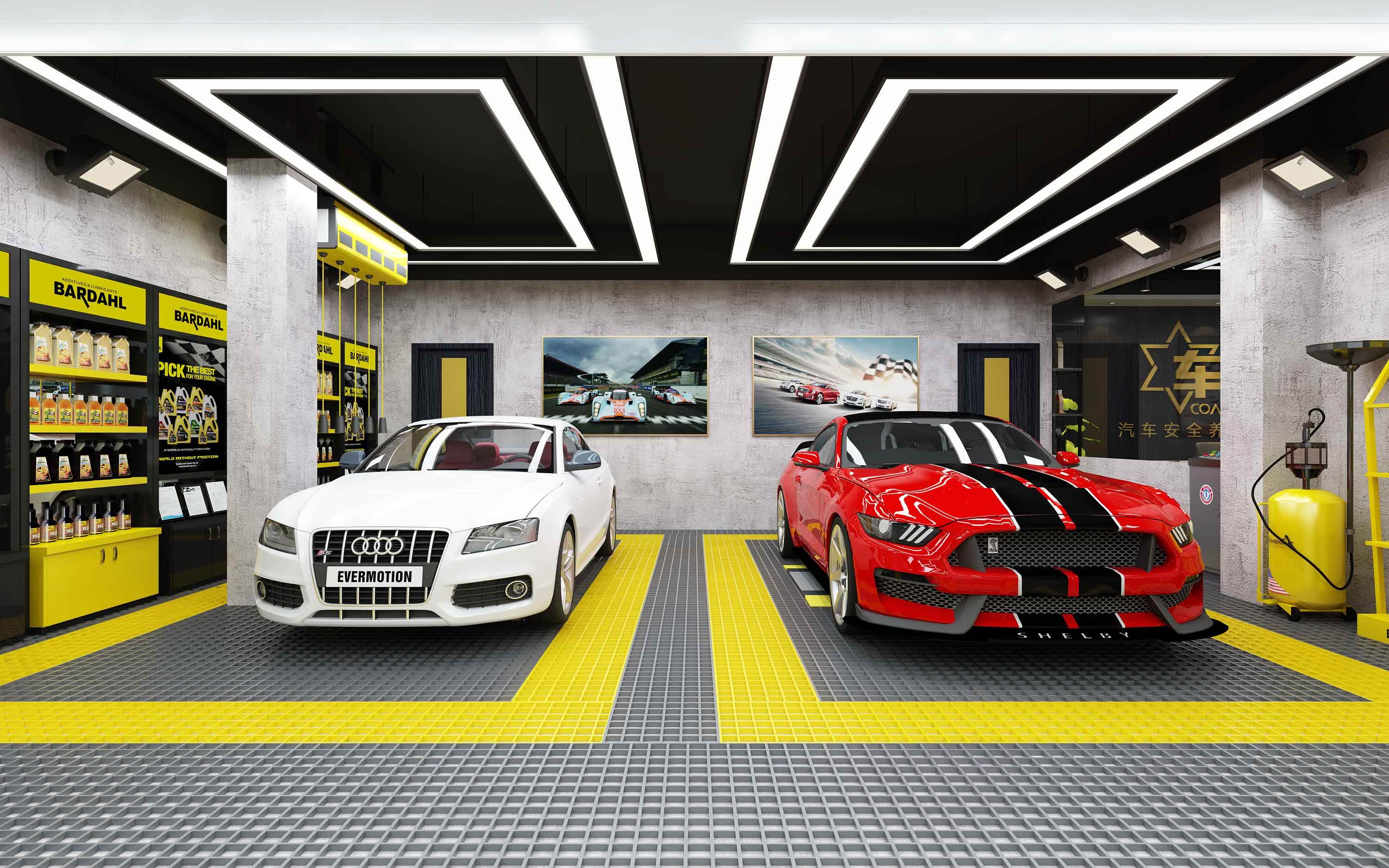 長(zhǎng)沙汽車(chē)4S店面裝修之洗車(chē)店如何設(shè)計(jì)？