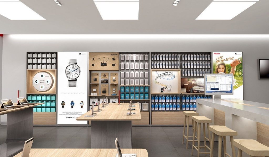 長沙現(xiàn)代手機(jī)店裝修設(shè)計(jì)圖