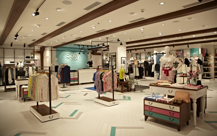 女裝服裝店裝修設(shè)計(jì)圖