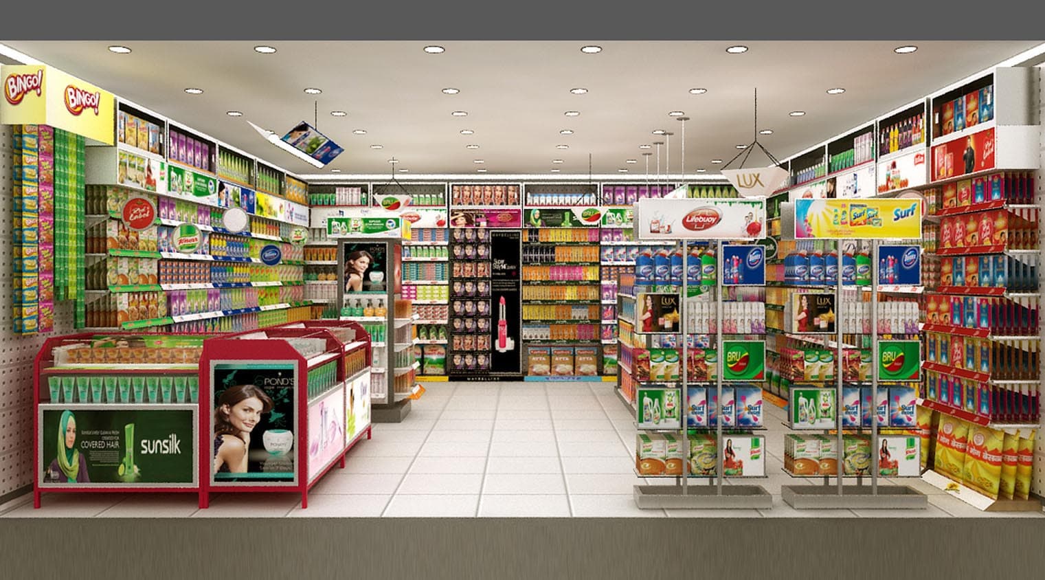 長沙零售連鎖店裝修的室內(nèi)設(shè)計(jì)流程！