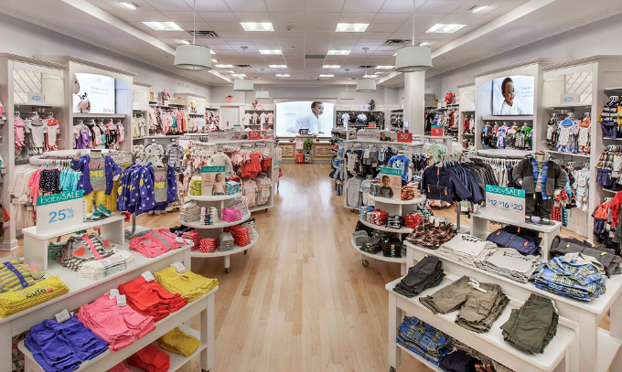 Carter's Baby兒童服裝店室內(nèi)裝修設(shè)計