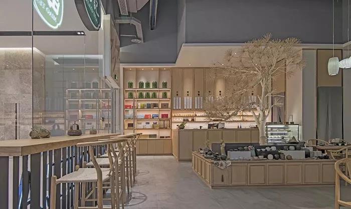 新中式茶館裝修設計