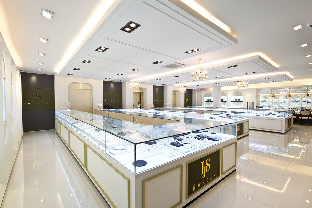 Hwasan珠寶店室內(nèi)裝修設(shè)計(jì)