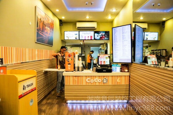 長沙奶茶店如何裝修才會深受顧客喜愛?