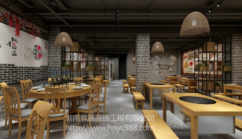 長沙火鍋店地面裝修設計需要注意的三個問題