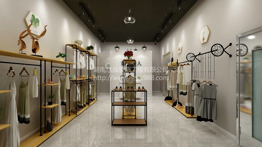 長沙服裝店裝修技巧，初次開店必看！