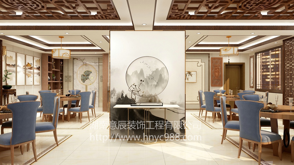 長沙餐飲店裝修中常用的隔斷有哪些形式？