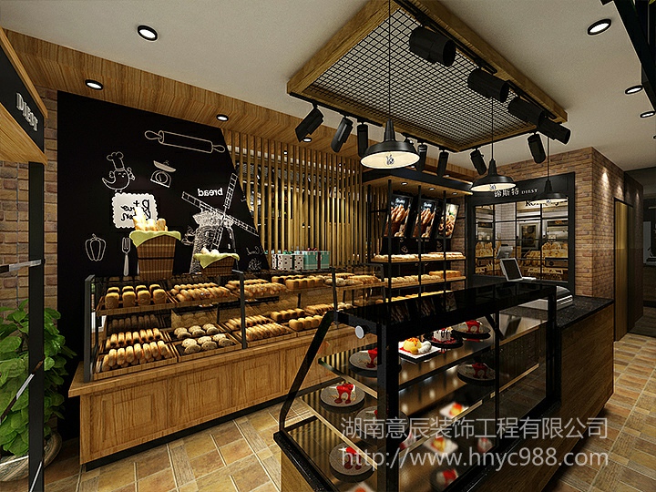 長沙蛋糕烘焙店鋪裝修，打造多元現(xiàn)代！