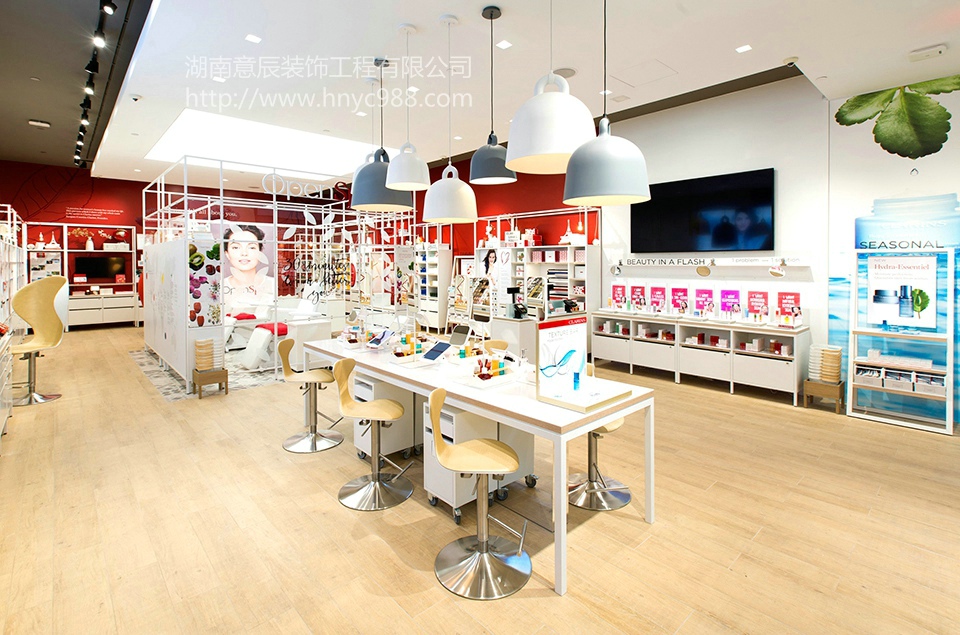 長沙化妝品店裝修設計趨勢！2020年最新
