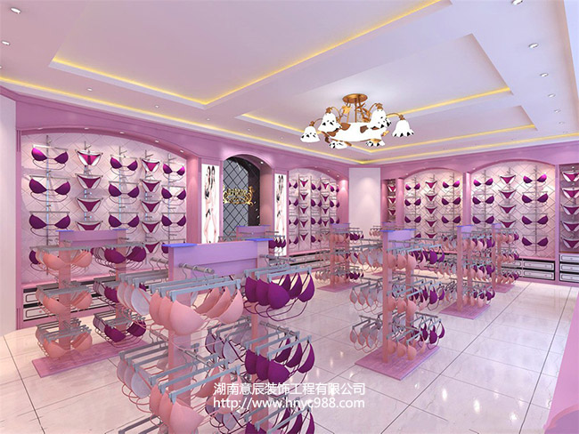 如何打造賣場吸睛內(nèi)衣店？看看內(nèi)衣店留客裝修技巧