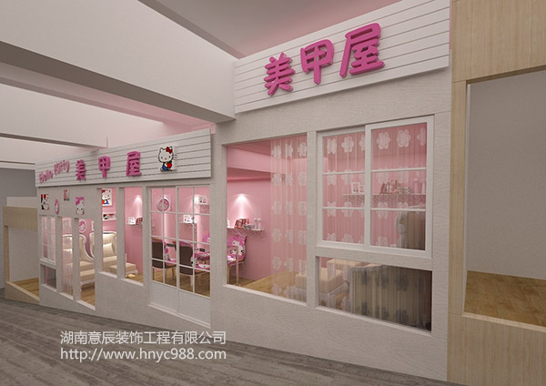 美甲店裝修這樣設(shè)計(jì)，想不火都難！
