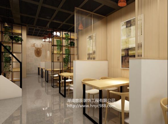 時(shí)尚簡(jiǎn)約面館裝修