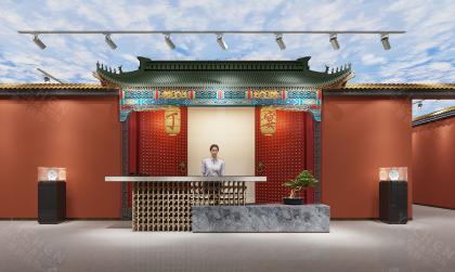 400平陶瓷展廳裝修設計
