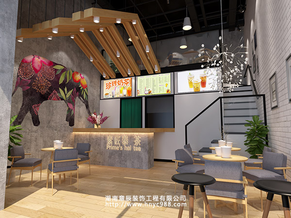 奶茶店裝修設計：奶茶店如何裝修設計更吸引人？