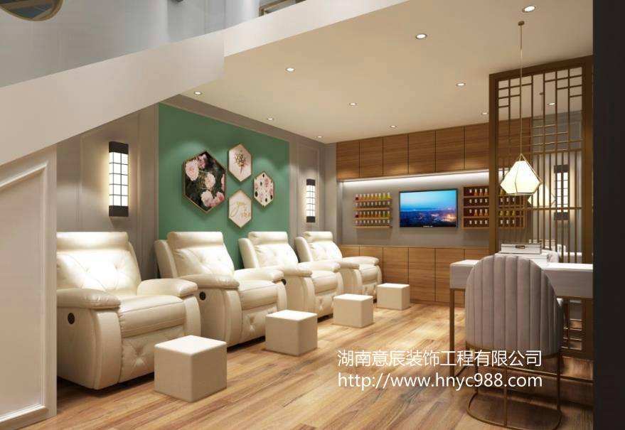 美甲店店內(nèi)裝修