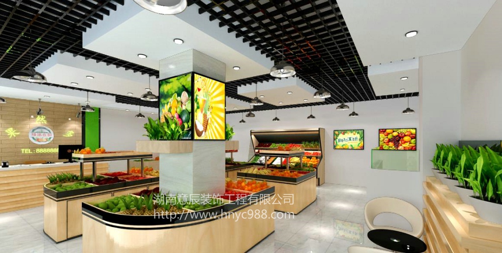 長(zhǎng)沙水果店如何裝修設(shè)計(jì)才能讓人滿意？