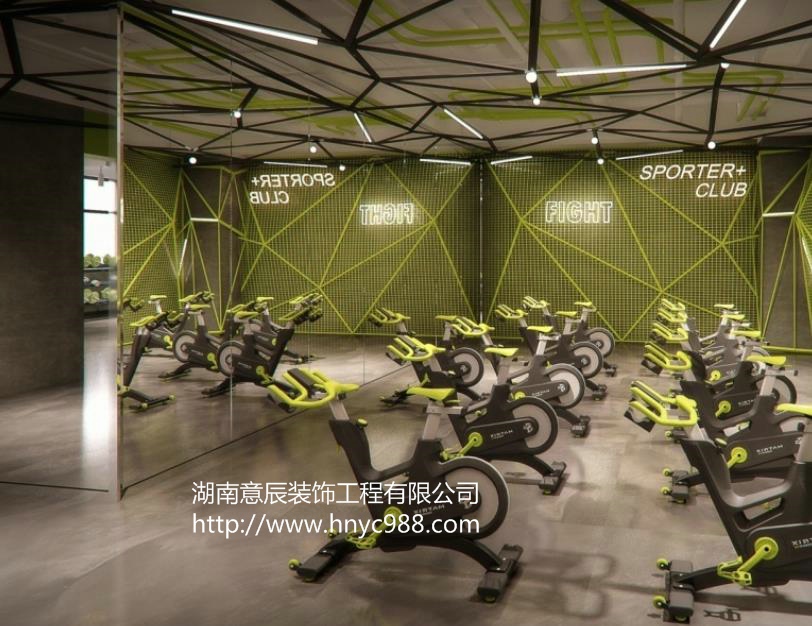 長(zhǎng)沙健身房裝修