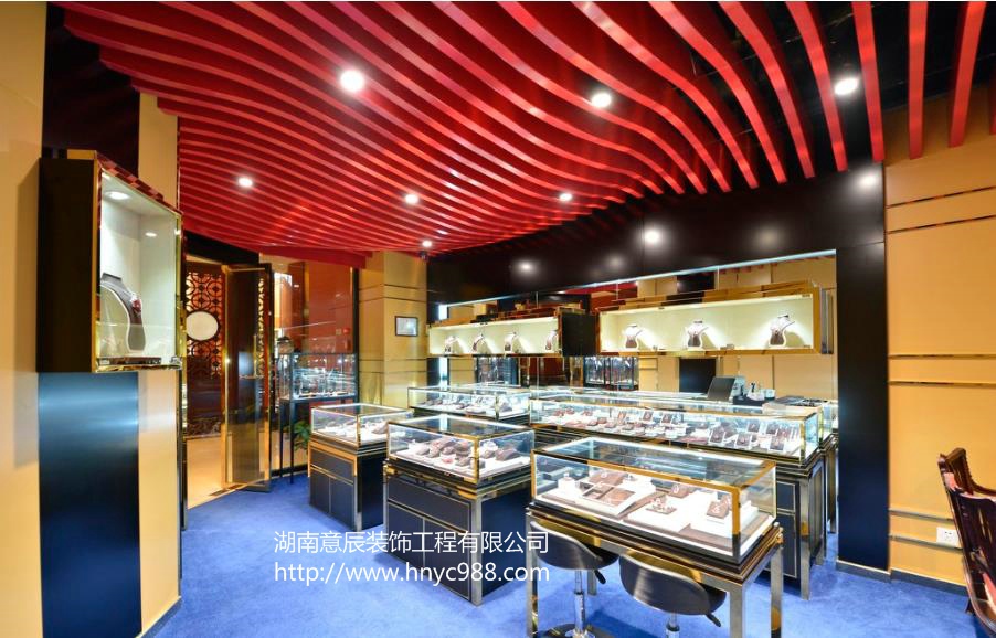長沙珠寶店裝修中三種設計風格，喜歡哪款！