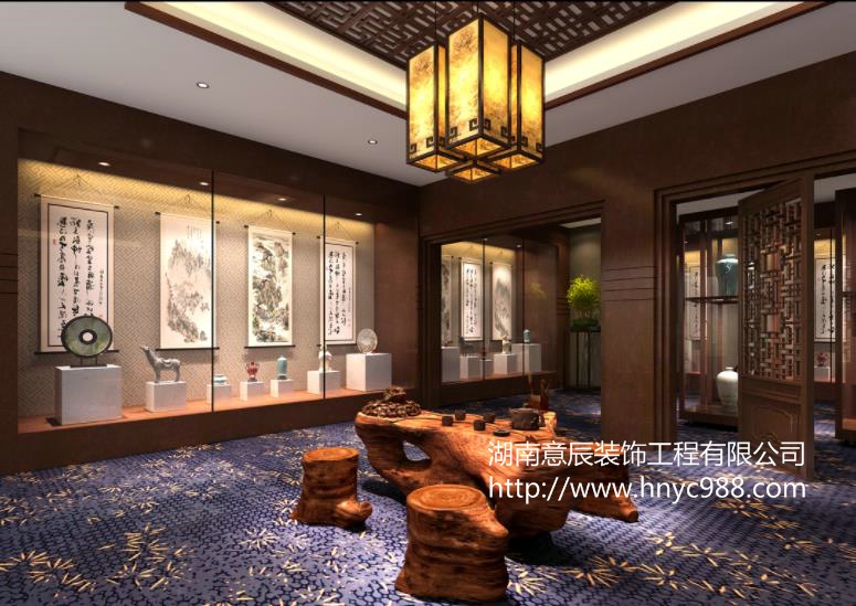 中式古玩店鋪裝修
