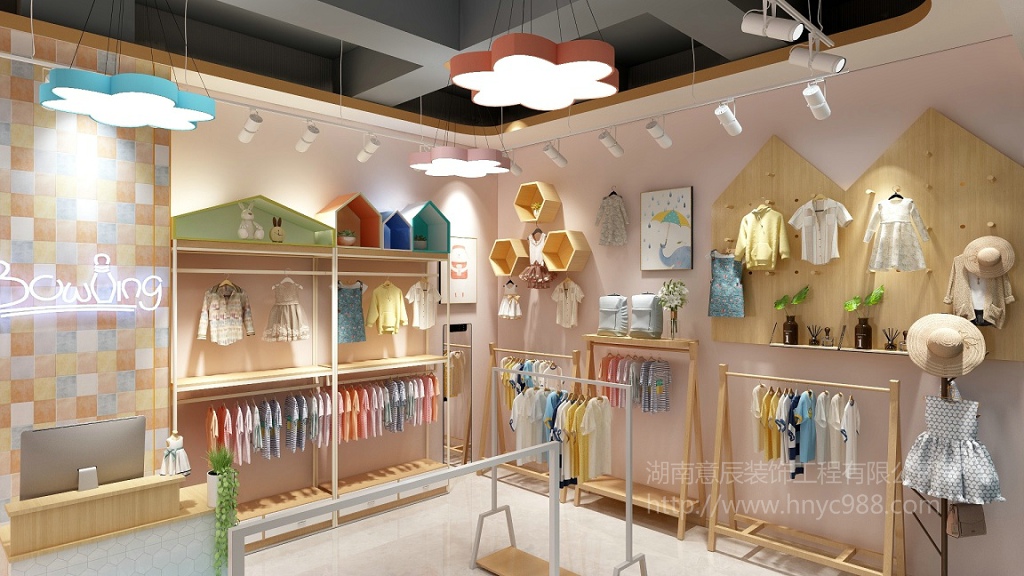 童裝店店內(nèi)裝修效果圖