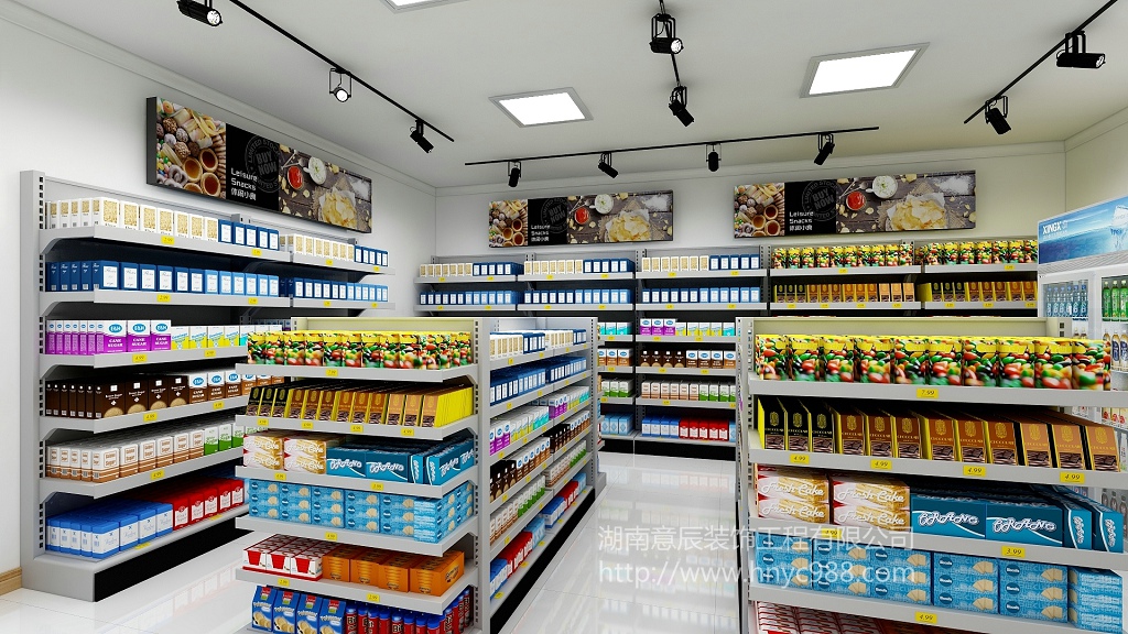 60平便利店設(shè)計(jì)裝修效果圖