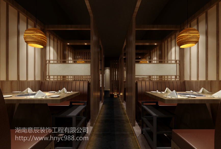 烤肉店過(guò)道設(shè)計(jì)
