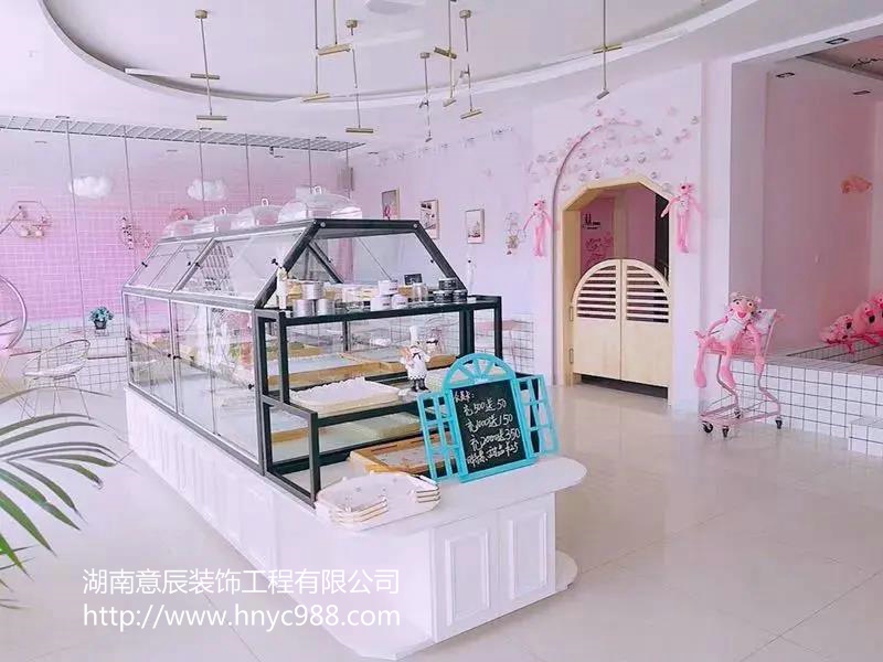 韓式少女風烘焙店裝修