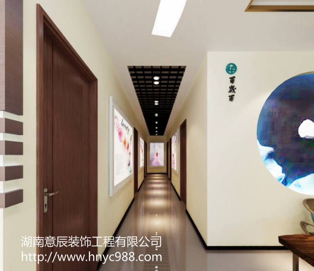 美容中心過道裝修設(shè)計