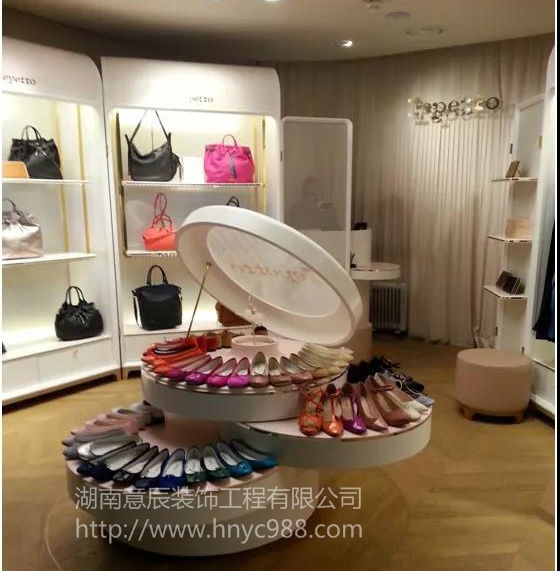 鞋店中島展桌設(shè)計