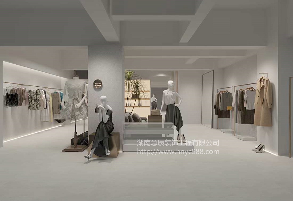 March服裝店效果圖