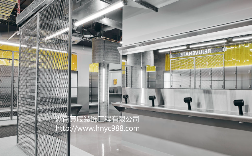 長沙店面裝修中健身房燈光照明問題！
