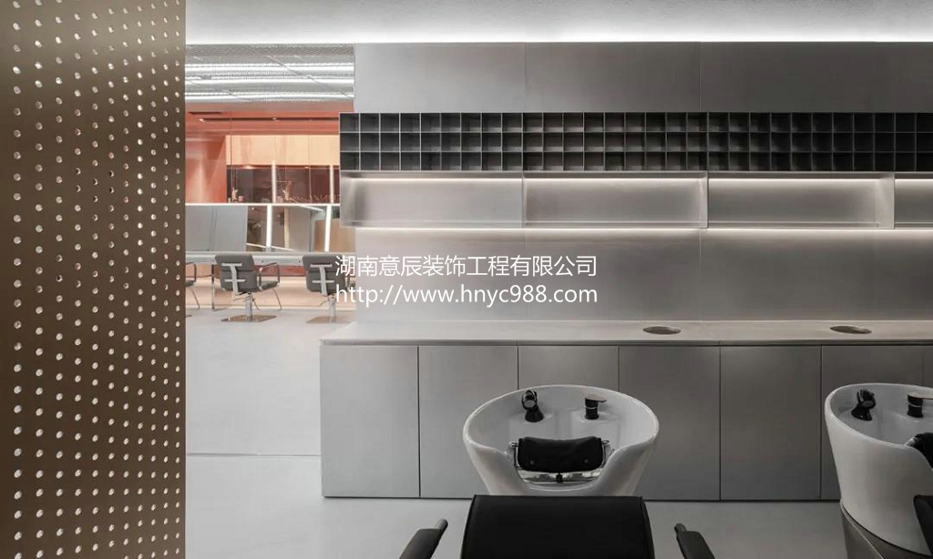 理發(fā)店洗頭區(qū)裝修設(shè)計(jì)